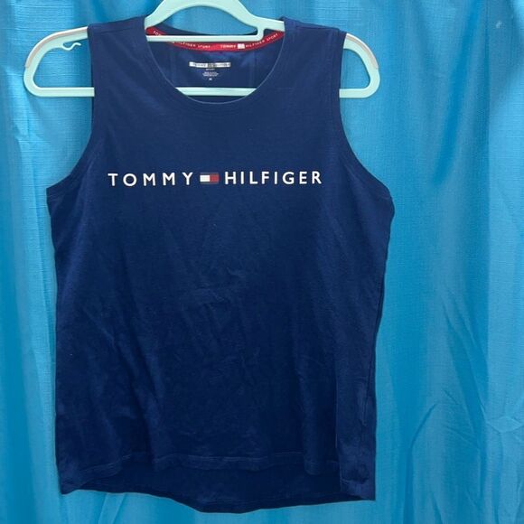 Tommy Hilfiger Tank top blue white red - Picture 1 of 4